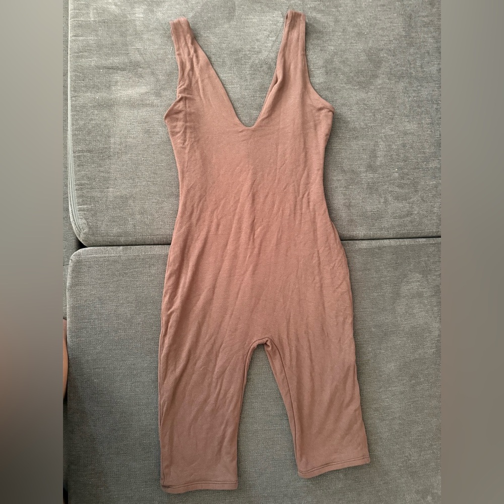 Naked wardrobe  Brown One Piece short jumpsuit